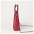 Valentino Borsa a Spalla Rockstud Chain Tote Rosa - vista 3