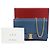Salvatore Ferragamo Borsa a tracolla incrociata Genie Barrel Bow Blu