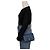 Salvatore Ferragamo Borsa a tracolla incrociata Genie Barrel Bow Blu - vista 12