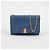 Salvatore Ferragamo Borsa a tracolla incrociata Genie Barrel Bow Blu - vista 2