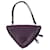 Prada Bolso de hombro triangular Púrpura