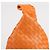 Bottega Veneta Borsa Tote Intrecciato BV Twist Arancione - vista 2