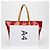 Louis Vuitton Borsa Tote Bellevue GM Rosso - vista 15