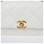 Chanel Borsa a tracolla mini flap con logo CC Bianco - vista 3