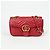 Gucci Borsa a spalla incrociata GG Marmont Small Rosso - vista 2