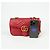 Gucci Borsa a spalla incrociata GG Marmont Small Rosso - vista 7
