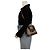 Gucci Borsa mini a mano con manico superiore Horsebit Marrone - vista 9