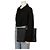 Chanel Clutch Grande in Pelle Caviar Boy Nero - vista 12