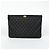 Chanel Clutch Grande in Pelle Caviar Boy Nero - vista 2
