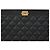 Chanel Clutch Grande in Pelle Caviar Boy Nero - vista 3