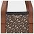 Burberry Borsa a spalla con strisce monogrammate Marrone - vista 3