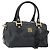 MCM Visetos logogramme Canvas and Leather Schwarz
