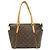 Borsa Tote Totally PM Louis Vuitton M56688 Marrone Monogramma - vista 2