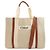 Chloé Muttertasche 2-Wege Tote Braun Beige