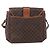 Céline Celine Vintage Macadam Canvas und Leder Braun - Ansicht 2