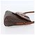 Céline Celine Vintage Macadam Canvas und Leder Braun - Ansicht 4