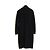 Céline um 1990 Schwarzes Wildleder-Maxikleid FR40 UK12 US8 - Ansicht 5