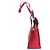 Borsa Fendi Flip 2 in 1 Rosso Beige - vista 3