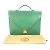 Borsa a tracolla Kelly Vintage di Hermès Verde - vista 2