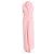 Vestido maxi drapeado asimétrico rosa Victoria Beckham Otoño 2024 - vista 2