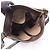 Borsa a spalla in pelle marrone Loewe - vista 3