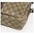 Borsa a Spalla GUCCI GG Supreme Web Sherry Line PVC Beige Oro Auth 158516 D'oro - vista 10