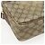 Borsa a Spalla GUCCI GG Supreme Web Sherry Line PVC Beige Oro Auth 158516 D'oro - vista 13