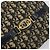 Borsa a Spalla in Tela Trotter Christian Dior Blu Navy Oro Auth 162249 D'oro - vista 14