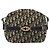 Borsa a Spalla in Tela Trotter Christian Dior Blu Navy Oro Auth 162249 D'oro - vista 2