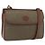 Borsa a Spalla GUCCI in Pelle Tela Marrone Oro Auth 160596 D'oro