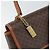Céline Borsa a mano in tela Macadam CELINE in pelle PVC 2 in 1 marrone oro Auth 161001 - vista 16