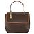 Céline Borsa a mano in tela Macadam CELINE in pelle PVC 2 in 1 marrone oro Auth 161001 - vista 2