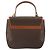Céline Borsa a mano in tela Macadam CELINE in pelle PVC 2 in 1 marrone oro Auth 161001 - vista 3