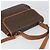 Céline Borsa a mano in tela Macadam CELINE in pelle PVC 2 in 1 marrone oro Auth 161001 - vista 6