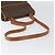 Céline Borsa a mano in tela Macadam CELINE in pelle PVC 2 in 1 marrone oro Auth 161001 - vista 9