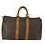 LOUIS VUITTON Borsa Boston Monogram Keepall 45 M41428 LV Auth 159641 Monogramma - vista 3