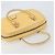 Prada Borsa a Spalla in Pelle Gialla Argento Auth hk3313 Giallo - vista 6