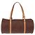 Bolso de mano ETRO de PVC marrón y dorado Auth 158540 - vista 2