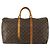 LOUIS VUITTON Borsa Boston Monogram Keepall 50 M41426 LV Auth am10377 Monogramma - vista 13