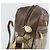 Borsa a Spalla Gucci GG Supreme Web Sherry Line PVC Beige 119 02 088 Auth 162979 - vista 15