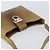 Borsa a Spalla Gancini in Pelle Beige Argento Auth 161036 di Salvatore Ferragamo - vista 6
