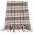 Sciarpa in lana a quadri Nova Check Burberry grigia Auth am10135 Marrone - vista 4