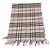 Sciarpa in lana a quadri Nova Check Burberry grigia Auth am10135 Marrone - vista 5