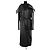 Sportmax Black leather coat