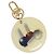 LOUIS VUITTON Illustre Nagellack Charm Lackleder Beige MP1570 Auth 161321 Golden