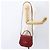 Borsa a Mano Christian Dior in Pelle 2 in 1 Rossa Oro Auth 159290 Rosso D'oro - vista 21