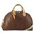 Borsa Boston ETRO Paisley PVC 2 vie Bordeaux Oro Auth am10241 D'oro Bordò