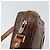 Céline Borsa a spalla circolare in tela Macadam CELINE in pelle PVC marrone oro Auth 161000 D'oro - vista 15
