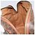 Céline Borsa a spalla circolare in tela Macadam CELINE in pelle PVC marrone oro Auth 161000 D'oro - vista 18