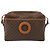 Céline Borsa a spalla circolare in tela Macadam CELINE in pelle PVC marrone oro Auth 161000 D'oro - vista 2